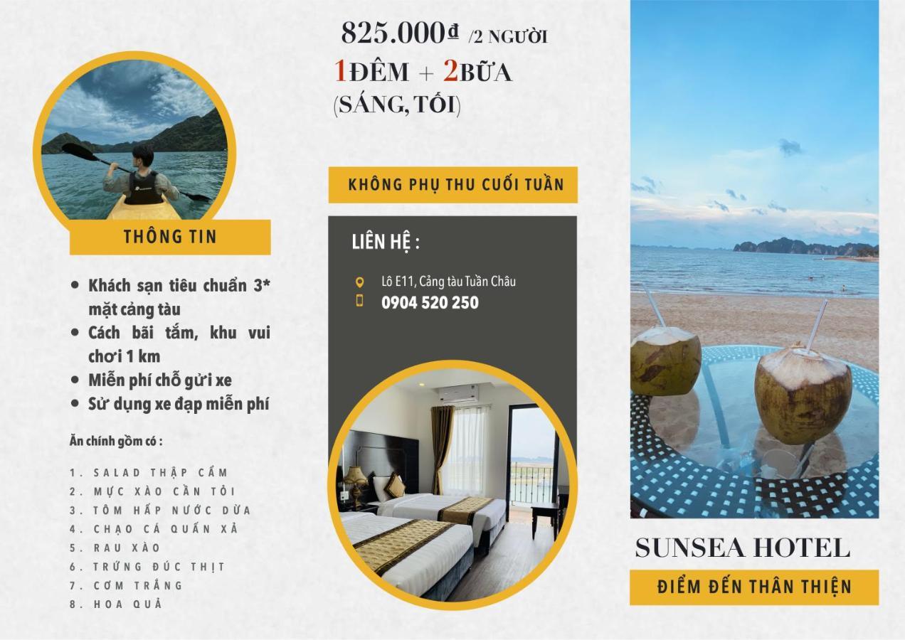 Sunsea Hotel Hạ Long-öböl Kültér fotó